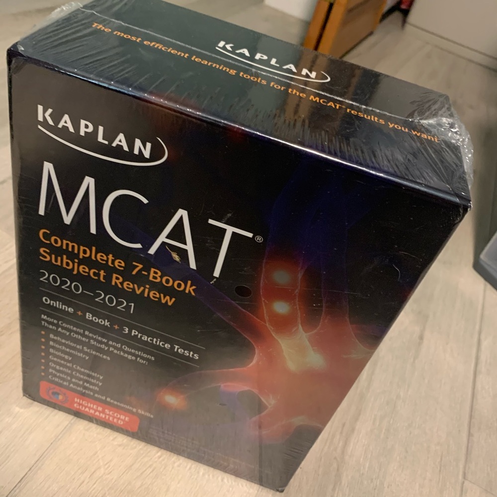 Kaplan MCAT Complete 7-Book Subject Review 2020/21